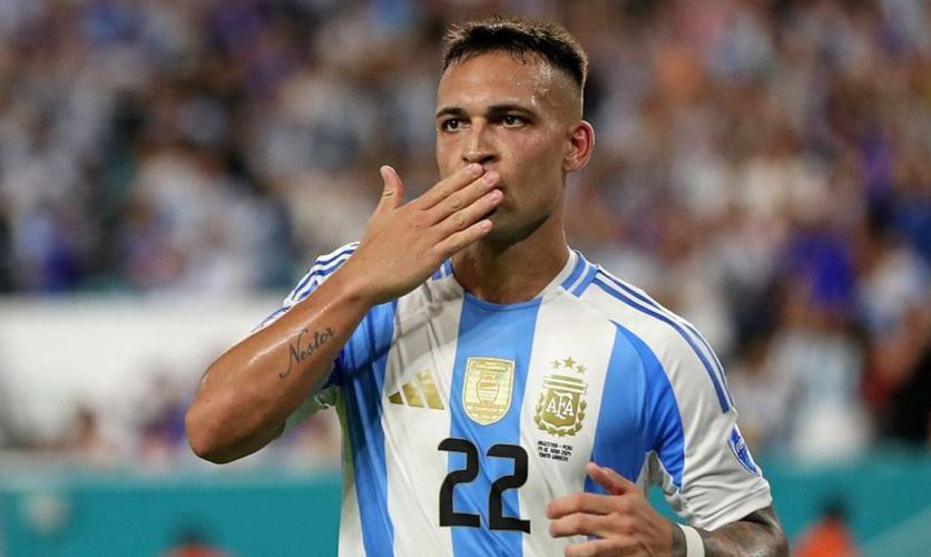 35球！劳塔罗阿根廷队进球数追平克雷斯波，并列队史第四